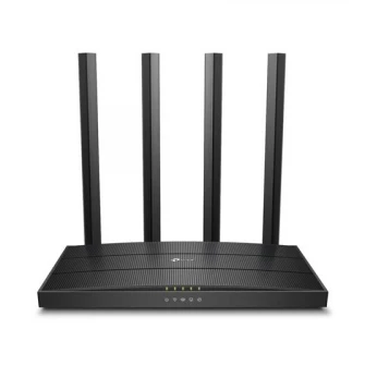 TP-LINK  Archer C80  AC1900 Dual Band Wireless Gigabit Router, Atheros, 1300Mbps at 5Ghz + 600Mbps at 2.4Ghz, 802.11ac/a/b/g/n Wave 2, MIMO 3x3, MU-MIMO, Beamforming, 1 Gigabit WAN+4 Gigabit LAN, 4 fixed antennas