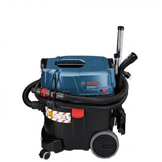 Aspirator universal Bosch Professional GAS 35 L SFC, 1200 W, 74 l/s flux volumic maxim, 23 l volum rezervor, 254 mbari subpresiune maxima