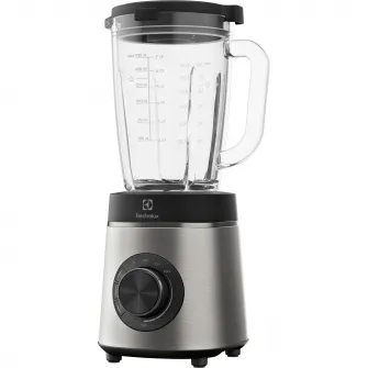 Blender Electrolux Explore 6 E6TB1-6ST, 1400W, 1.5l, viteza variabila + Pulse, 6 lame detasabile, cana din sticla borosilicata, 3 programe, Inox