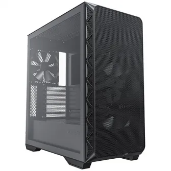 Carcasa Montech AIR 903 Base, fara sursa, Negru, mesh, tempered glass