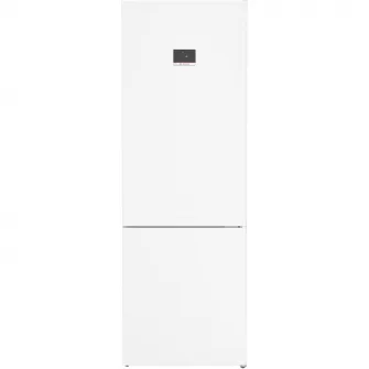 Combina frigorifica Bosch KGN497WDF, 440 L, NoFrost, VitaFresh, Touch control, Raft sticle, PerfectFit, Clasa D, H 203 cm, Alb