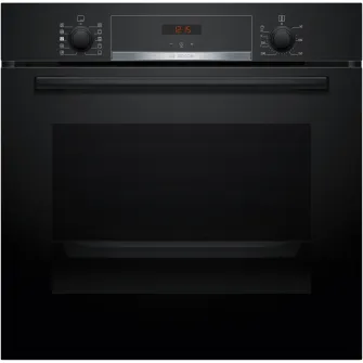 Cuptor incorporabil Bosch HQA534EB3, 71 L, Electric, Multifunctional, Added Steam, Grill, Convectie 3D Plus, 8 functii, Autocuratare EcoClean + hidrolitica, Clasa A+, Negru
