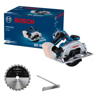 Fierastrau circular pe acumulator Bosch Professional GKS 185-LI, 18 V, 165 mm diametru panza, 5000 RPM, fara acumulator/incarcator