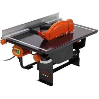 Fierestrau circular cu masa Evotools TS 800 EPTO, 800 W, 2950 RPM, 200 mm diametru disc, 45° unghi taiere