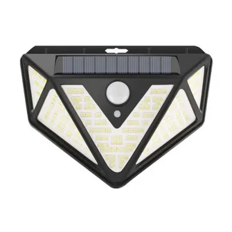 Lampa solara de perete Superfire FF6-B, 33W, cu senzor de miscare, 3 moduri, 200 lm, acumulator 1200 mAh