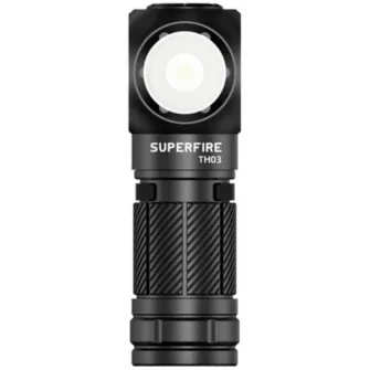 Lanterna LED multifunctionala Superfire TH03, USB, 5W, 460 lm, 104m, acumulator 700 mAh, incarcare USB-C, suport cap, prindere magnetica