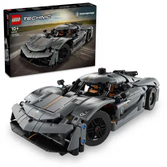 LEGOВ® Technic - Hipermasina Koenigsegg Jesko Absolut gri 42173, 801 piese