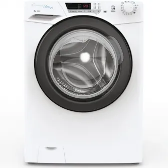Masina de spalat rufe Candy Ultra HCU1282DB/1-S, 8 kg, 1200 RPM, 16 programe, Clasa D, Kilo Detector, Functie Calcare usoara, Alb