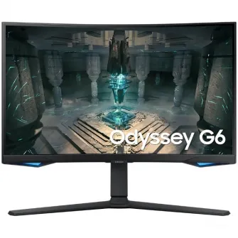 Monitor Gaming curbat LED SAMSUNG Odyssey G6 LS27BG650EUXEN, 27, QHD, 240Hz, AMD FreeSync Premium Pro, HDR600, negru