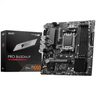 Placa de baza MSI PRO B650M-P, AMD B650, Socket AM5, mATX