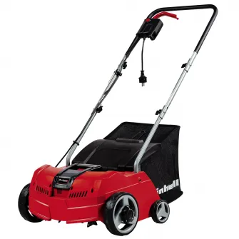 Scarificator / aerator electric Einhell GC-SA 1231/1, 1200 W, 31 cm latime lucru, 8 cutite, 45 lame, sac 28 L
