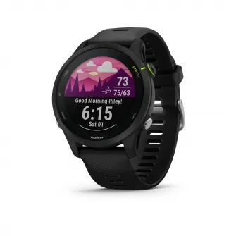 Smartwatch Garmin Forerunner 255 Music, 46mm, Black