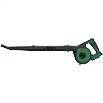 Suflanta pentru frunze pe acumulator Bosch UniversalLeafBlower 18V-130, 18 V, 185-245 km/h flux aer, fara acumulator si incarcator in setul de livrare