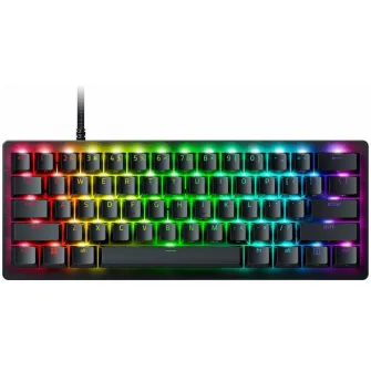 Tastatura Razer Huntsman V3 Pro Mini, iluminare Razer Chroma RGB, US layout, Negru