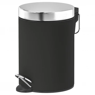 IKEA EKOLN Cos gunoi, gri inchis, 3 l