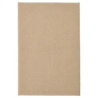 IKEA FINTSEN Covoras baie, bej, 40x60 cm