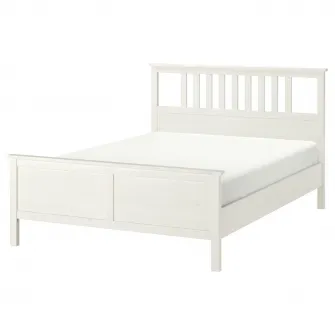 IKEA HEMNES Cadru pat, vopsit alb, 180x200 cm
