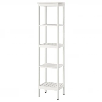 IKEA HEMNES Etajera, alb, 42x172 cm