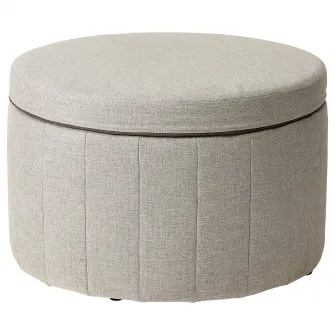 IKEA SIDSJÖ Pouf, cu depozitare/Kilanda bej