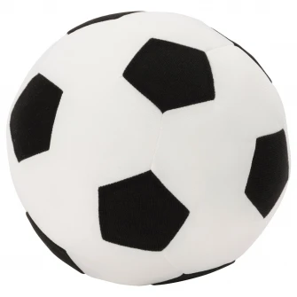IKEA SPARKA Jucarie de plus, minge de fotbal/negru alb