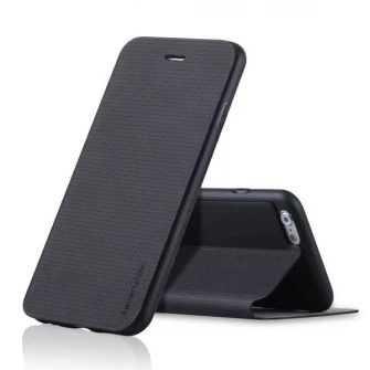 Husa Flip Case Iphone 7, BreaThing, Black, Seven Days