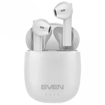 Casti pentru telefoane mobile SVEN E-727BT, Fara fir, Alb