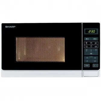 Cuptor cu microunde Sharp R242WW, Alb