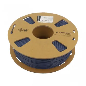 Filament pentru imprimare 3D Gembird 3DP-PLA-01-MTNB, albastru