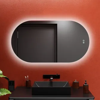 Oglinda baie Bayro Solar 1200x600 Led Touch (118941)