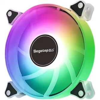 Ventilator Segotep Romantic 120mm iluminare Rainbow