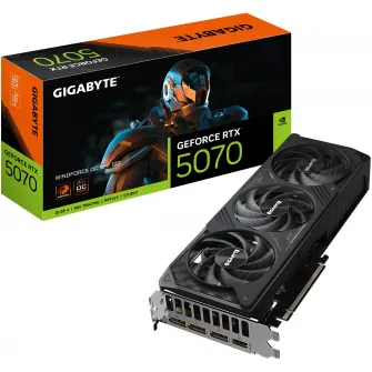Placa video GIGABYTE GeForce RTX™ 5070 WINDFORCE OC SFF, 12GB GDDR7, 192-bit