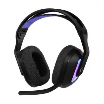 Casti gaming wireless Logitech G522 Lightspeed, 40 mm PRO-G Drivers, wireless/bluetooth, Negru