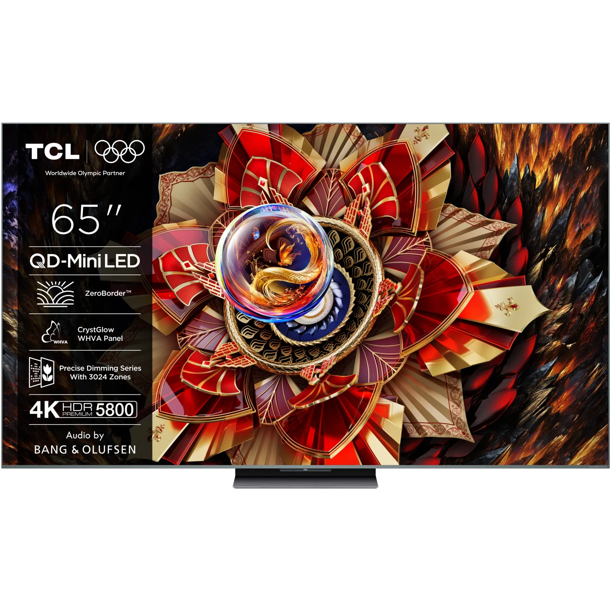 Televizor TCL MiniLed 65C9K, 164 cm, Smart Google TV, 4K Ultra HD, 144Hz, Clasa E (Model 2025)