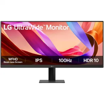 Monitor IPS LED LG 29" 29U511A-B, WFHD (2560 x 1080), HDMI, DisplayPort, 100 Hz, 5 ms (Negru)
