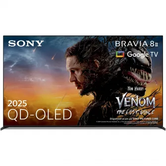 Televizor Sony BRAVIA 8M2 OLED 55XR8M2, 139 cm, Smart Google TV, 4K Ultra HD, 100 Hz, Clasa F (Model 2025)
