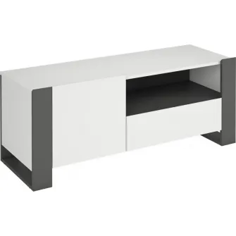 Comoda TV Magnusplus TV Combo C03 1200х460х421 Grafit/Alb