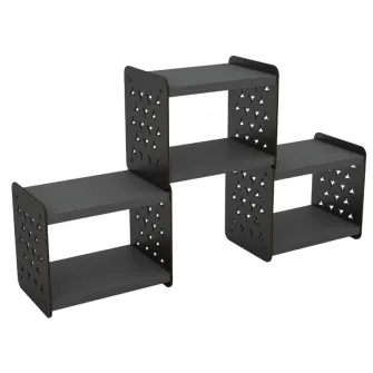 Raft de perete Magnusplus Qutus Anthracite