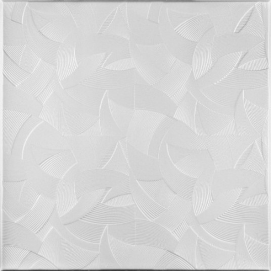 Tavan Fals Decorativ Din Polistiren C2005 Clasic Alb 50 X 50 X 0 3 Cm