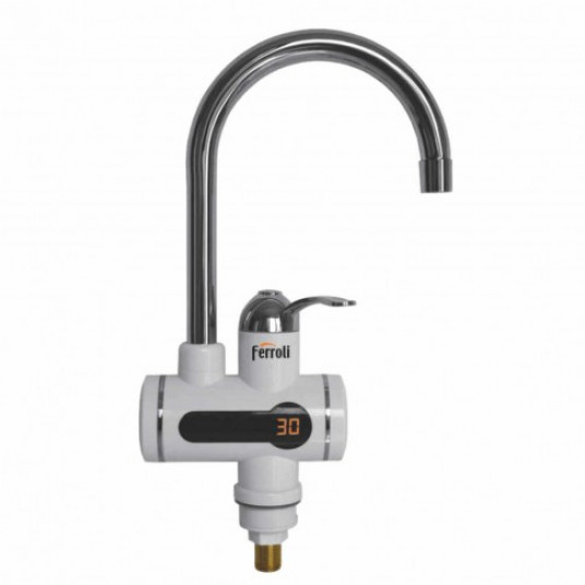 Instant Apa Calda Electric Tip Robinet Ferroli Storm Digital Pentru Chiuveta 3 Kw