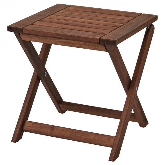 Ikea Applaro Taburet Exterior Pliant Vopsit Maro