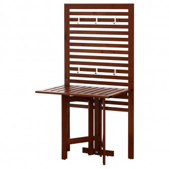ikea malaro masa exterior alb pliant