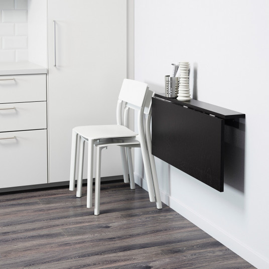 Laneberg White Extendable Table Ikea