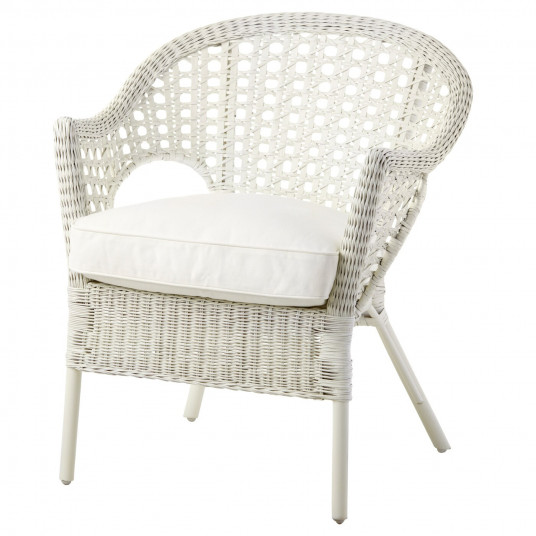 Ikea Finntorp Djupvik Fotoliu Perna Alb
