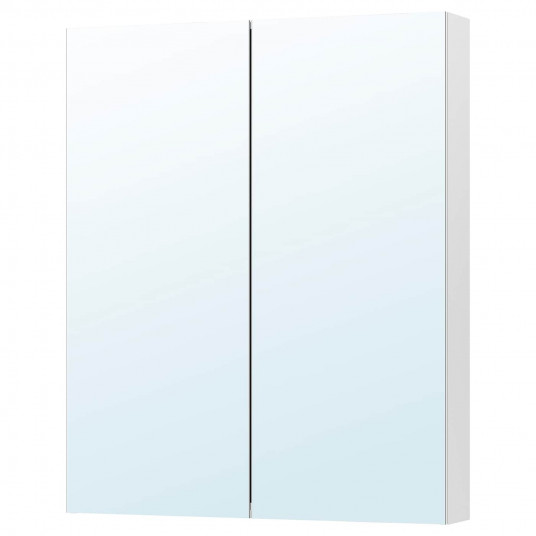ikea godmorgon zerkalnyj shkaf s 2 dvercami 100x14x96 sm