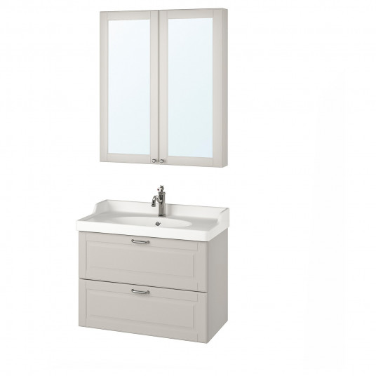 Ikea Godmorgon Rattviken Set Mobilier De Baie 4 Piese Kasjon
