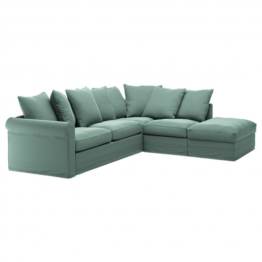 Ikea Gronlid Coltar Extensibil 4 Locuri Capat Deschis Ljungen Verde Deschis