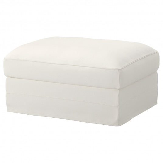 Ikea Gronlid Taburet Cu Depozitare Inseros Alb