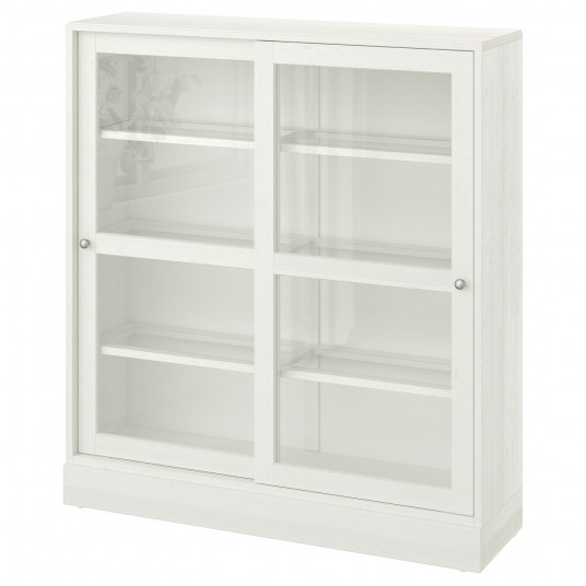Activate brand name World Record Guinness Book IKEA HAVSTA Corp usi sticla cu plinta, sticla alb 121x37x134 cm