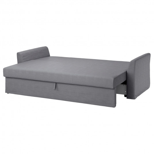 Ikea Holmsund Canapea Extensibila 3locuri Nordvalla Gri Md