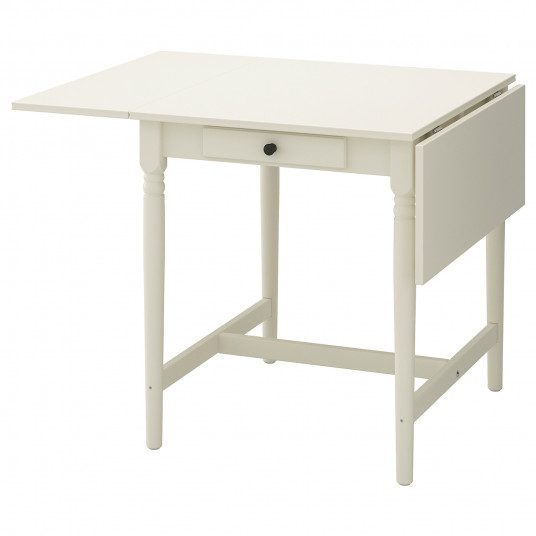 Ikea Ingatorp Masa Cu Extensie Plianta Alb 65 123x78 Cm